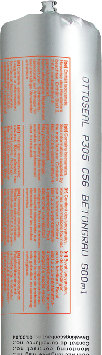 OTTOSEAL® P 305 Der Premium-PU-Dichtstoff für Anschlussfugen - 600 ml
